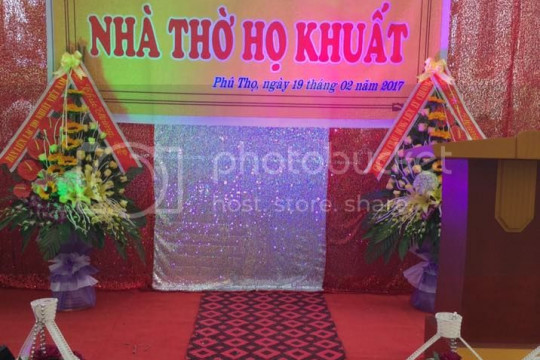 Chi họ Khuất tại Tỉnh Phú Thọ khánh thành Nhà thờ