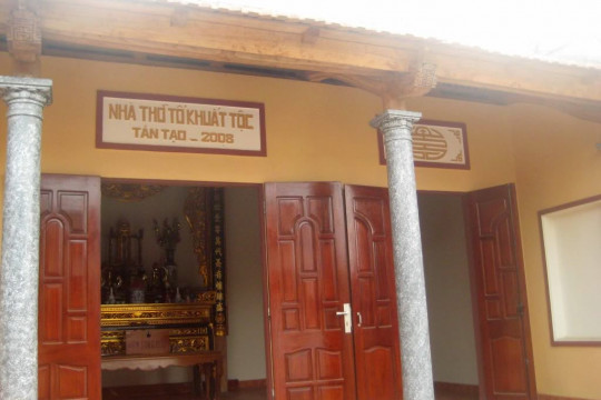 Cách bố trí bàn thờ trong nhà thờ họ chuẩn nhất